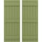 Ekena Millwork Americraft 6-Board, 3 Batten Exterior Real Wood Joined Board-n-Batten Shutters, ARW401BB621X77MGH, PR ARW401BB621X77MGH - alternate 1